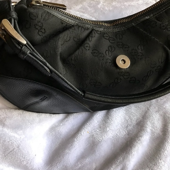 EXPRESS Black Hobo Satchel Purse - Picture 3 of 8
